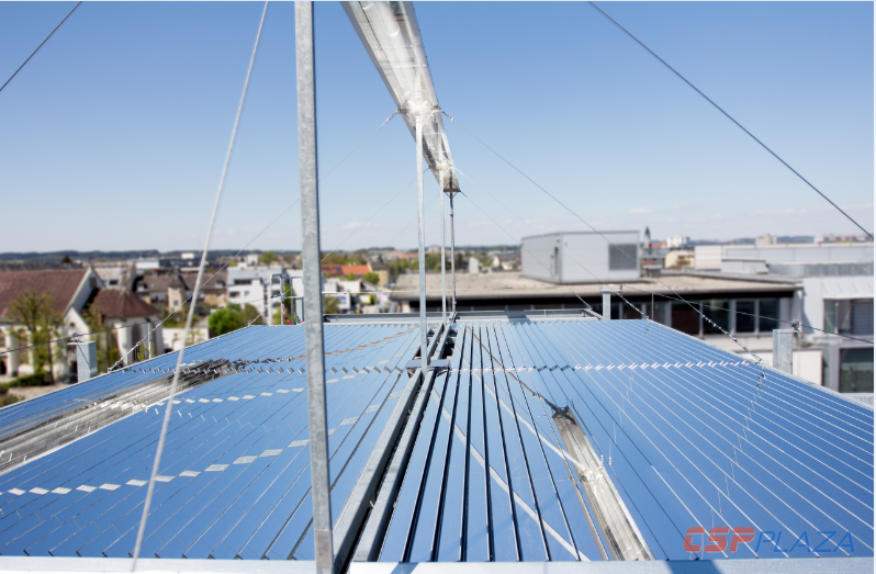 ASIc Fresnex 20m² concentrated solar thermal prototyp ASiC - Austria Solar Innovation Center.PNG